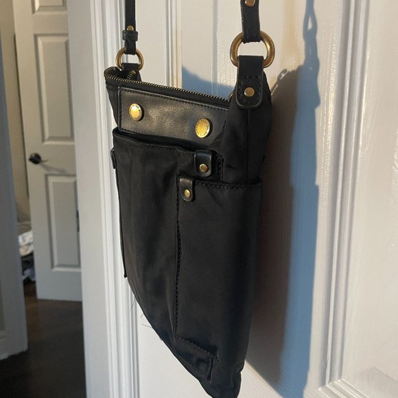 MARC BY MARC JACOBS Leather Trimmed Nylon Crossbody Bag - Picture 7 of 7